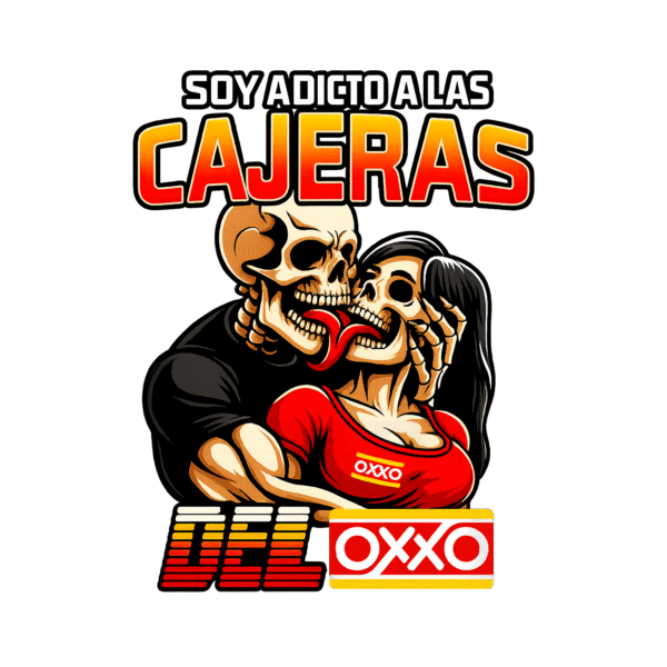 Playera “Soy Adicto a las Cajeras del Oxxo” - Imagen 2