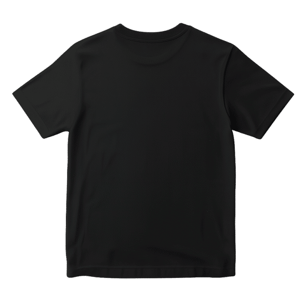 Parte trasera de playera negra One Punch Man estilo streetwear, disponible en Playeras MTY