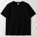 playera oversize basica color negro